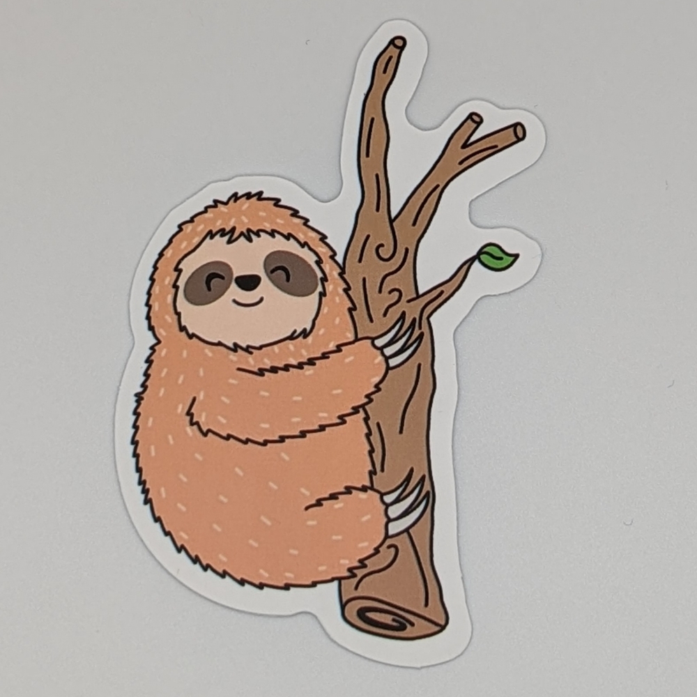 Sloth Sticker - Picture 1 of 2